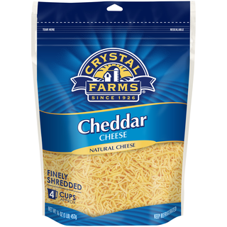Shredded All Natural Cheese, Cheddar