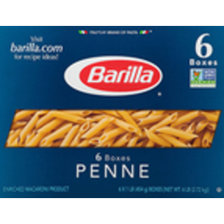 Barilla Classic Penne Enriched Macaroni Product 6 - 1 Lb Boxes