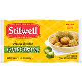 Lightly Breaded Cut Okra