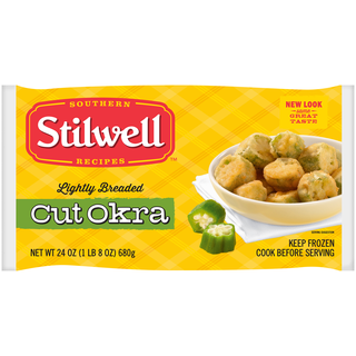Lightly Breaded Cut Okra