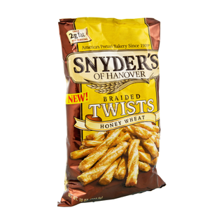 Pretzels, Braided Twists, Honey Wheat