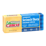Cheese, Cheddar, Seriously Sharp, Vermont