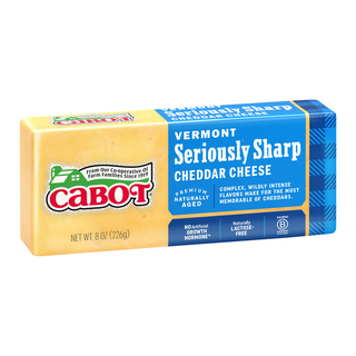 Cheese, Cheddar, Seriously Sharp, Vermont