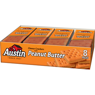 Cheese Sandwich Crackers, Peanut Butter