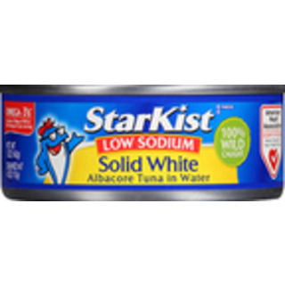 Solid White Albacore Tuna In Water, Low Sodium