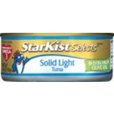 Starkist E.v.o.o. Solid Yellowfin Tuna In Extra Virgin Olive Oil 4.5 Oz