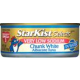 Tuna in Water, Chunk White, Albacore