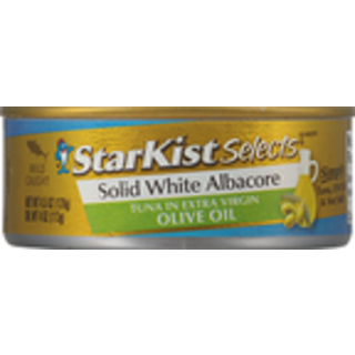 Solid White Albacore Tuna, in Extra Virgin Olive Oil