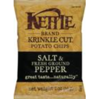 Krinkle Cut Potato Chips, Salt & Fresh Ground Pepper