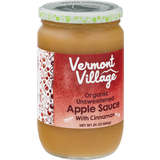 Organic Unsweetened Apple Sauce, with Cinnamon