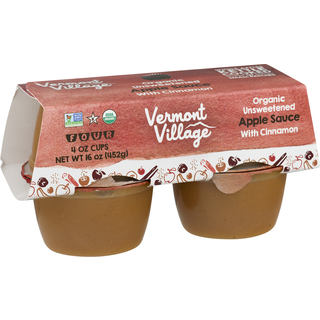 Organic Unsweetened Apple Sauce With Cinnamon