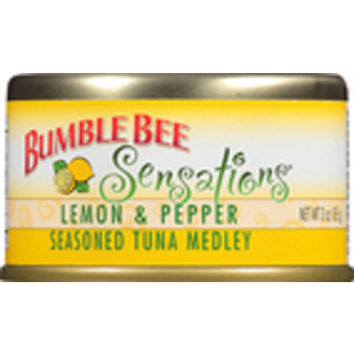 Seasoned Tuna Medley, Lemon & Pepper