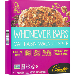 Raisin Walnut & Spice Whenever Bars