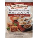 Sprouted Ancient Grains Baked Croutons, Garlic & Butter