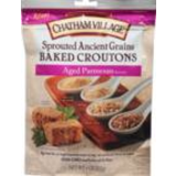 Baked Croutons, Parmesan Flavored