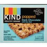 Popped, Dark Chocolate with Sea Salt