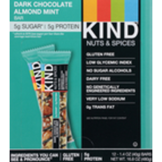 Dark Chocolate Almond Mint Bar