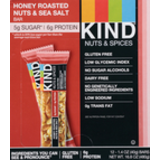Honey Roasted Nuts & Sea Salt Bar