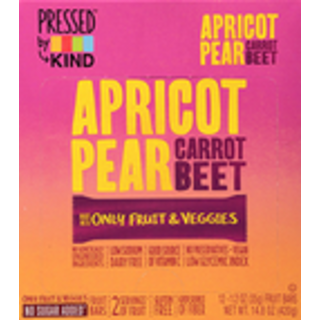 Apricot Pear Carrot Beet Bar