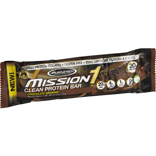 Mission Clean Protein Bar, Chocolate Brownie