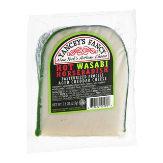 Aged Cheddar Cheese, Hot Wasabi Horseradish