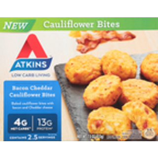 Bacon Cheddar Cauliflower Bites