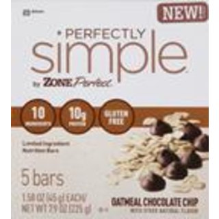 Oatmeal Chocolate Chip Nutrition Bars
