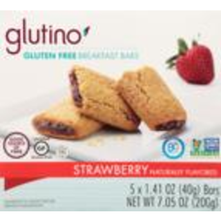 Oven Baked Bars, Gluten Free, Strawberry