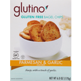 Gluten Free Bagel Chips, Parmesan & Garlic