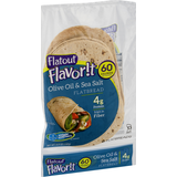 Flavor It!, Olive Oil & Sea Salt Flat Bread
