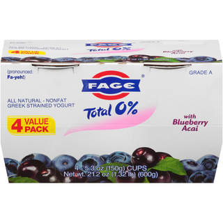 Greek Yogurt with Blueberry Acai