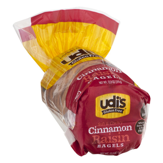 Bagels, Gluten Free, Cinnamon Raisin, Soft & Chewy