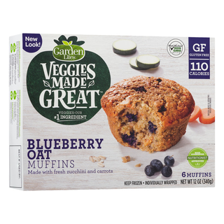 Muffins, Blueberry Oat