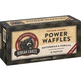 Power Waffles, Buttermilk & Vanilla, Protein-Packed