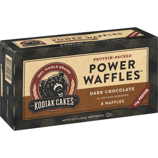 Power Waffles, Protein-Packed, Dark Chocolate
