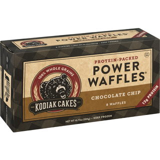 Power Waffles, Chocolate Chip, Protein-Packed
