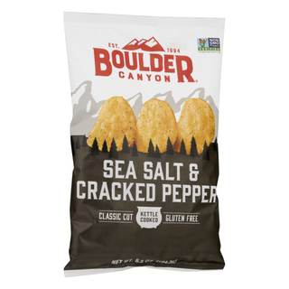 Kettle Cooked Potato Chips, Sea Salt & Cracked Pepper