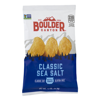 Kettle Cooked Potato Chips, Sea Salt