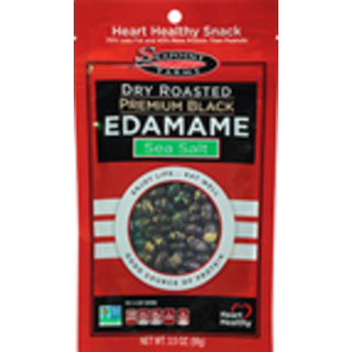 Premium Black Edamame, Dry Roasted, Sea Salt