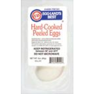 2 Hard Cooked Peeled Eggs