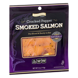 Smoked Salmon, Cracked Pepper