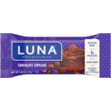 LUNA Bar - Chocolate Cupcake - Gluten-Free - Non-GMO - 7-9g Protein - Made with