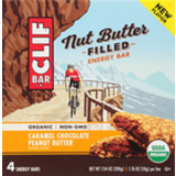 Caramel Chocolate Peanut Butter Nut Filled Energy Bar