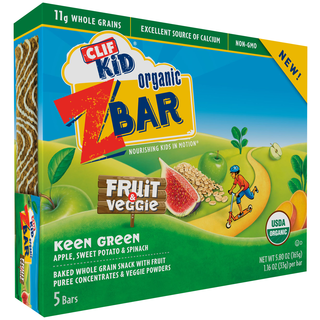 Fruit & Veggie Keen Green Z Bar