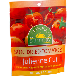 Sun Dried Tomatoes, Julienne Cut