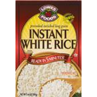 Instant White Rice, Long Grain, Enriched