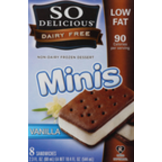 So Delicious Non-dairy Frozen Dessert 8 Ea