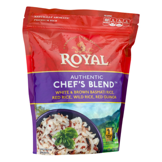 Authentic Chef's Blend, White & Brown Basamati Rice, Red Rice, Wild Rice, Red Qu