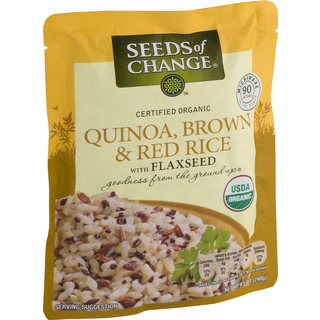 Quinoa, Brown & Red Rice, Organic