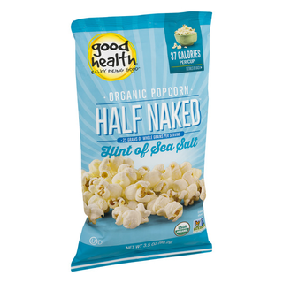 Organic Popcorn with a Hint of Sea Salt